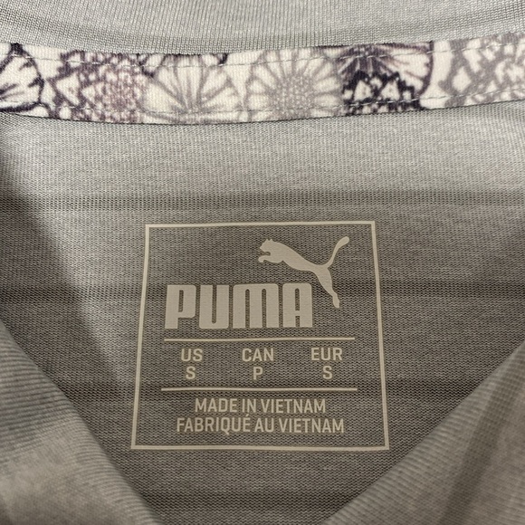 PUMA Grey Sleeveless Golf Polo Ladies Small - Picture 7 of 10